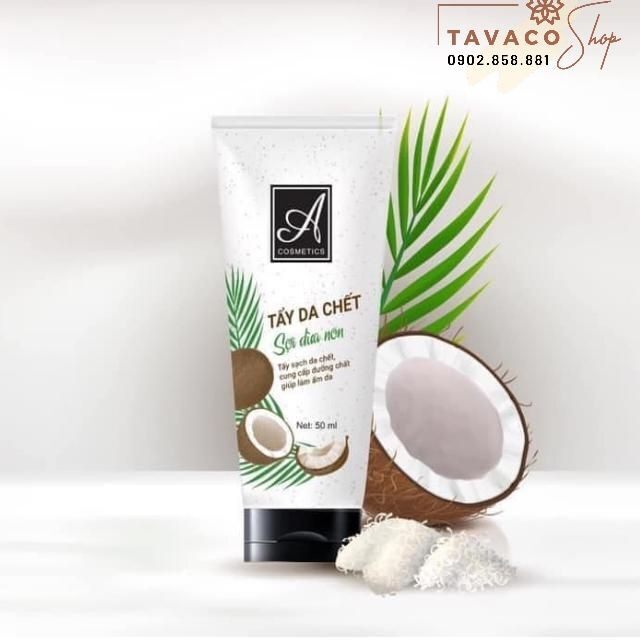 Tẩy Tế Bào Chết Sợi Dừa Non A Cosmetic 120Ml.