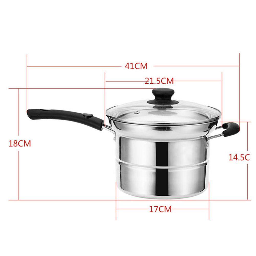 Làm dày Chiên Nồi Hơi Mì Hấp Inox Đa Năng Có Nắp Đậy