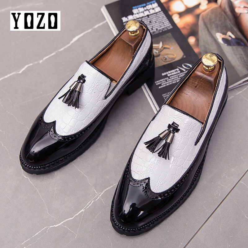 Giày Da Nam YOZO Đang Giảm Giá Giày Công Sở Cho Nam Giày Ý Sang Trọng Váy