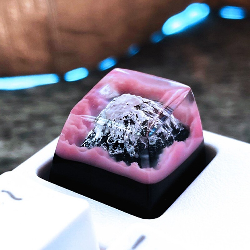Personality resin keycap Shine Through Keycap  ESC For Cherry MX Switch