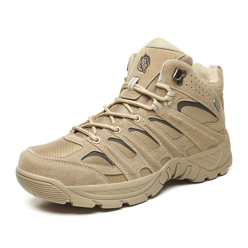 Fuguiniao New Soft Men's Mountaineering Shoes Mesh Mountaineering Shoes And Rubber Soles For Fishing Hiking Shoes Free Shipping