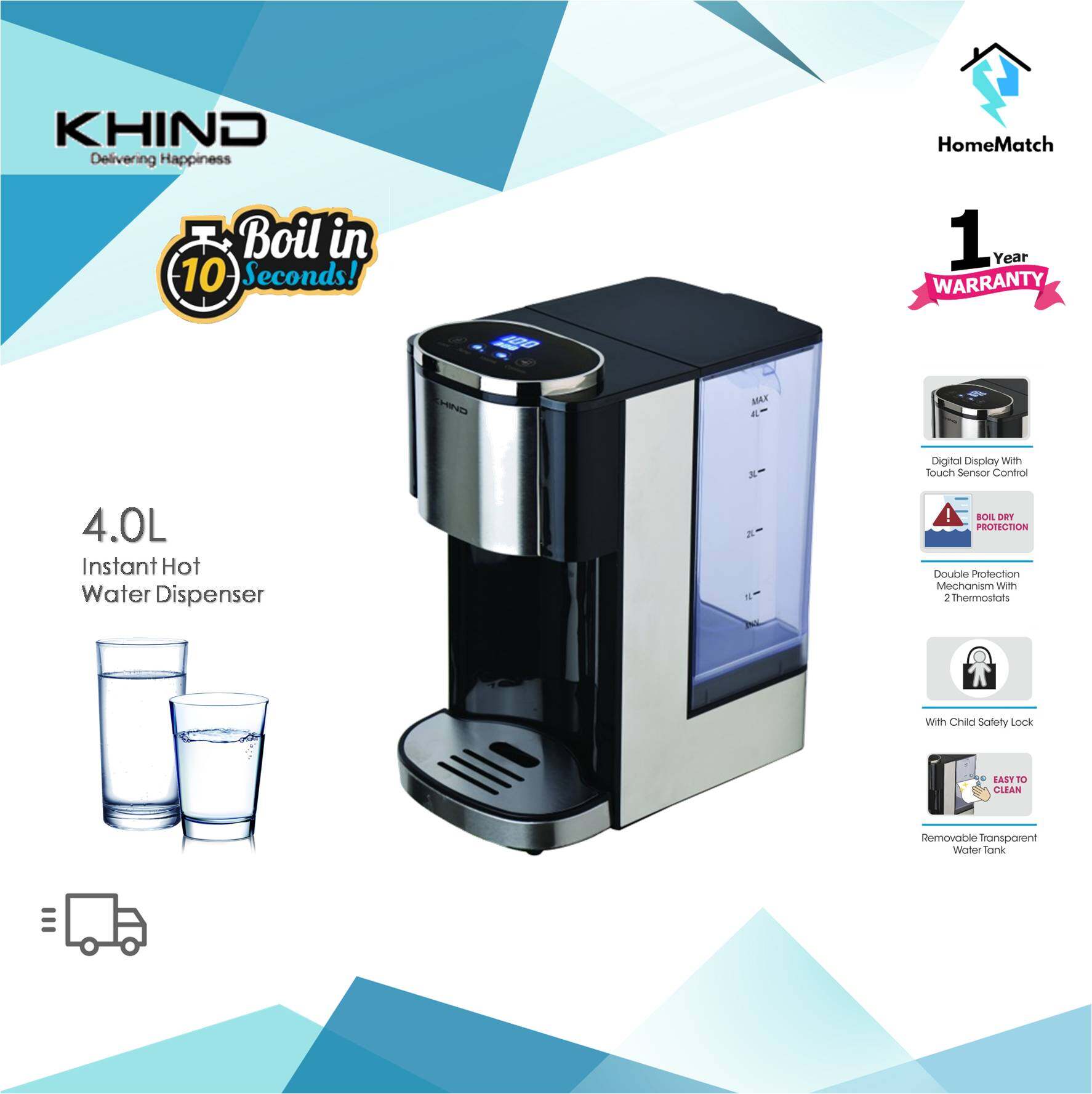 Khind Instant Hot Water Dispenser EK2600D * Boil in 10 secs !! * | Lazada
