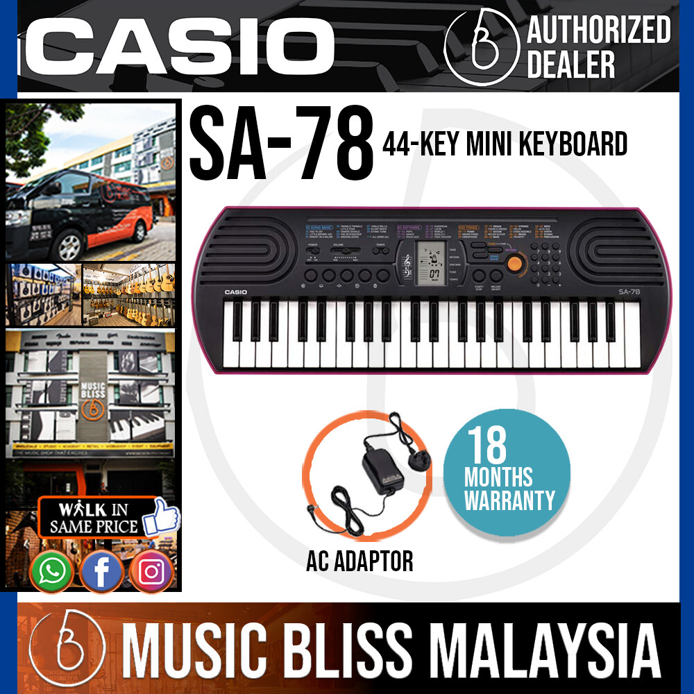 casio sa 78 price