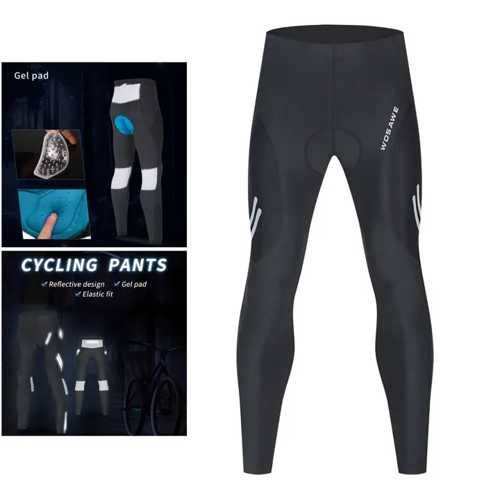 mens cycling leggings padded