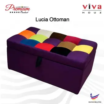 Viva Houz Lucia Storage Sofa Bench Mix Match Made In Malaysia
