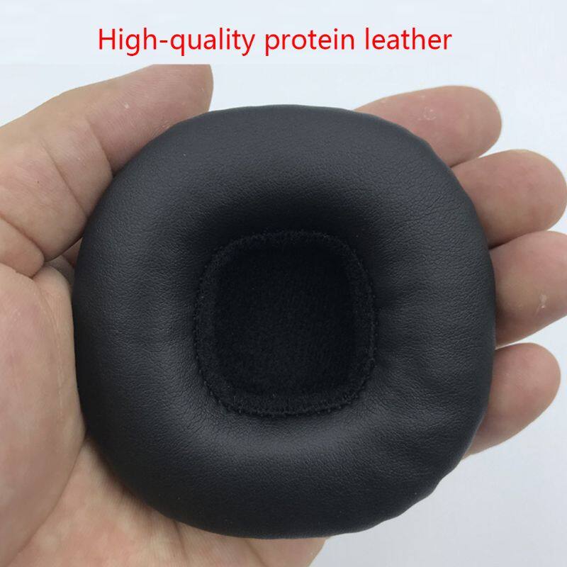 【ES】1Pair Soft Sponge Ear Pads Earpads Leather Ear Cushion Replacement for Marshall MID ANC Bluetooth Headphones