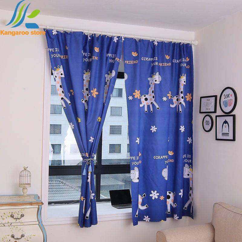 KS Không Cần Phải Đục Lỗ , Cửa Sổ Bay , Vải Che Nắng Phòng Ngủ Rèm Cửa Ngắn