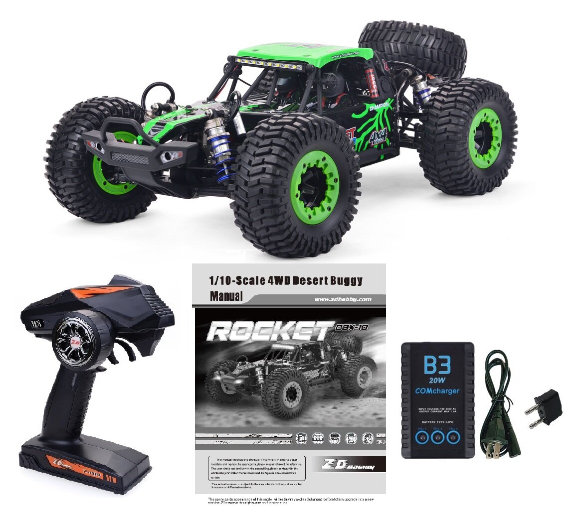 ZD Racing ROCKET DBX-10 1/10 4WD 80km/H Brushless High-Speed
