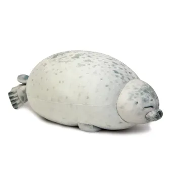 Hourser 100 Polyester Chubby Blob Seal Plush Animal Toy Cute
