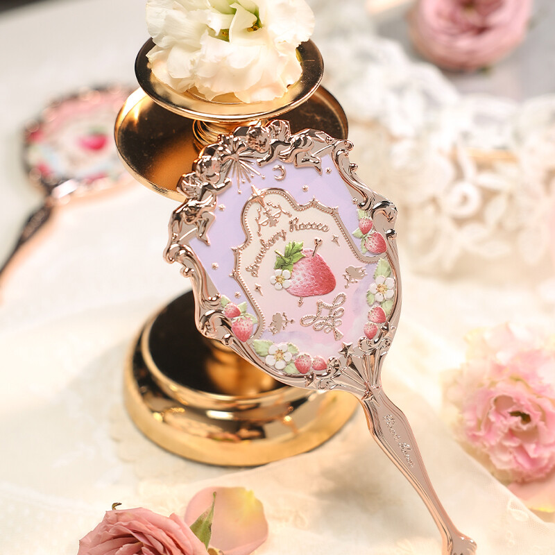 【GIFT】Flower Knows Strawberry Rococo Series Hand Mirror