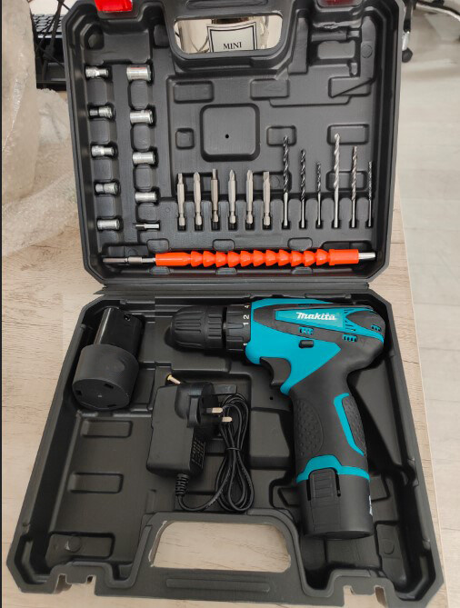 Makita 12V DIY Cordless Drill ScrewDriver Rechargeable Professional ...