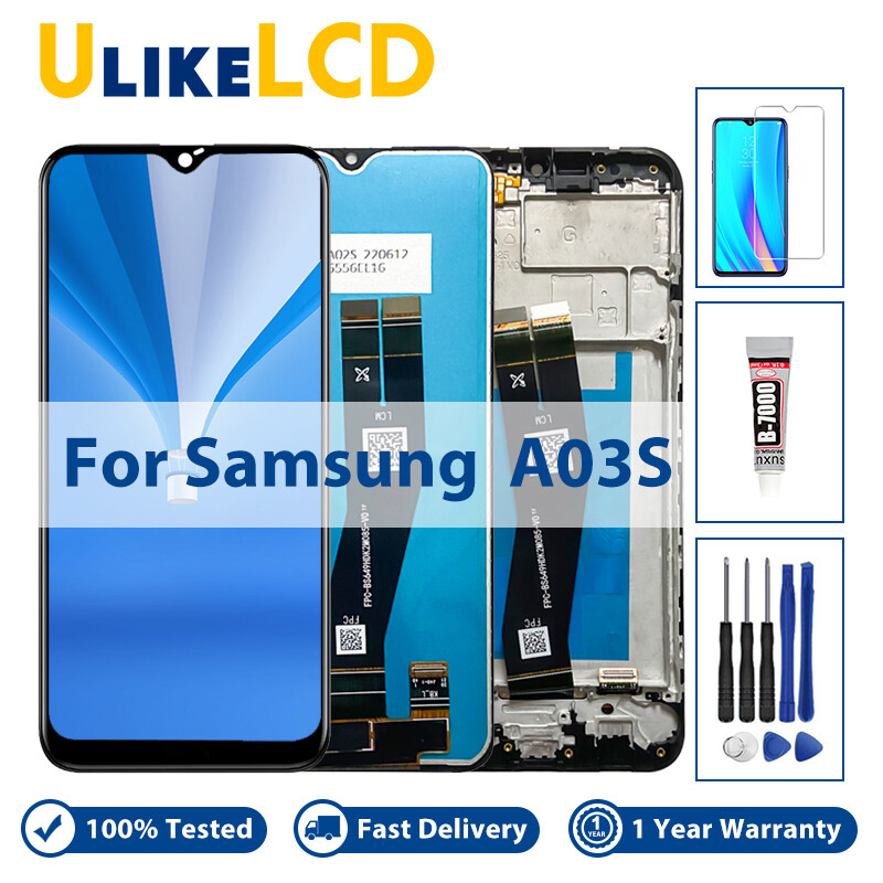6.5 display for samsung galaxy a03s lcd a037f a037m a037fd a03s display touch screen digitizer for samsung a03s lcd