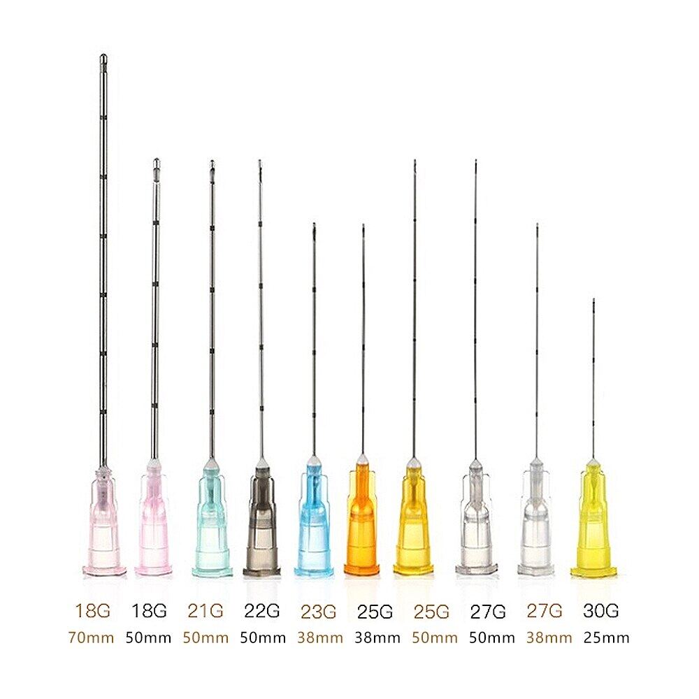 [HOT 2023] Disposable Blunt tip Cannula For Filler Injection 18G 21G ...