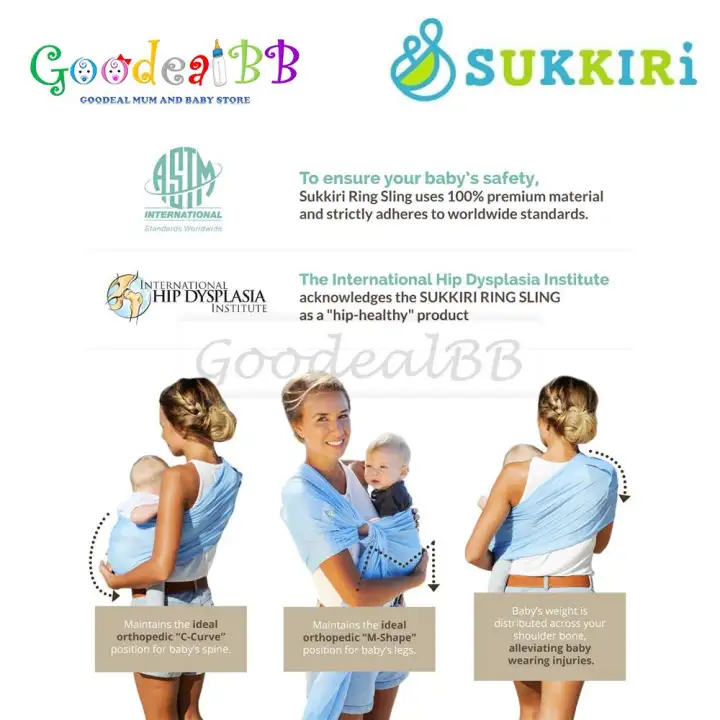 ring sling baby wearing