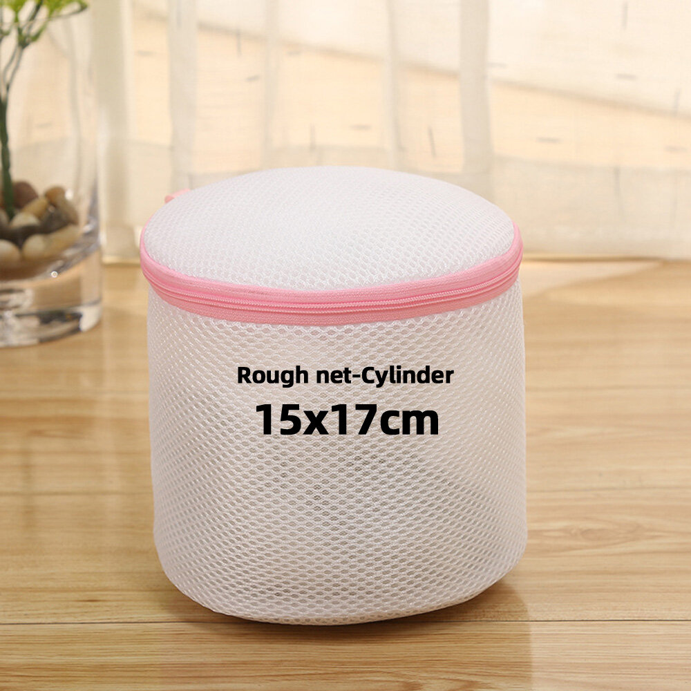Fonken Thickened Mesh Pocket Lingerie Washing Home Use Mesh Sock Clothing Underwear Organizer Washing Bra Bag Washing Machine Protection Net Mesh Bag Laundry Bag