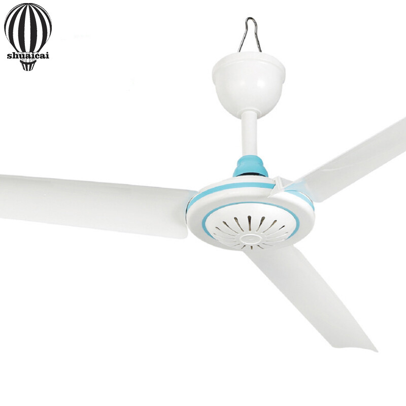 Shuaicai DC 12V Low-voltage Ceiling Hanging Fan Household Camping Electrical Fan