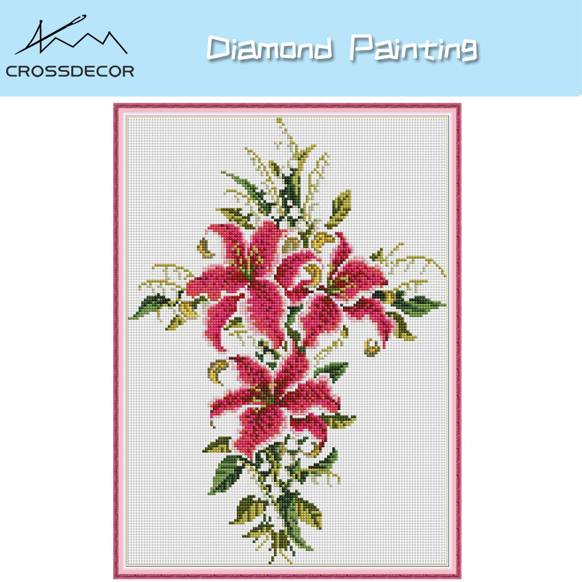 5D DIY Full Drill Diamond Painting Cross Stitch Embroidery Kits Home Wall Decor 