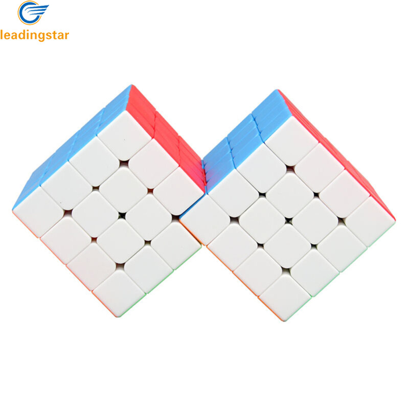 Leadingstar fast delivery conjoined 3x3 magic cube 4x4 5x5 bandaged speed cube puzzle toys brain teasers for children gifts