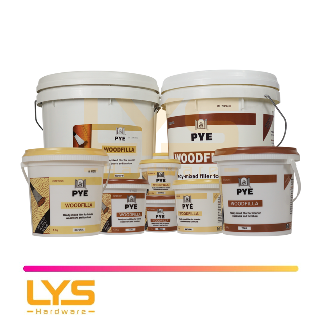 [LYShardware][PYE] Interior Wood Filler (Natural / Teak) Wood Repair Crack FILLA KAYU