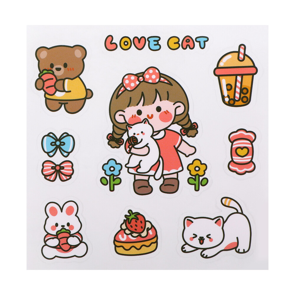 Cute Cartoon hand account sticker