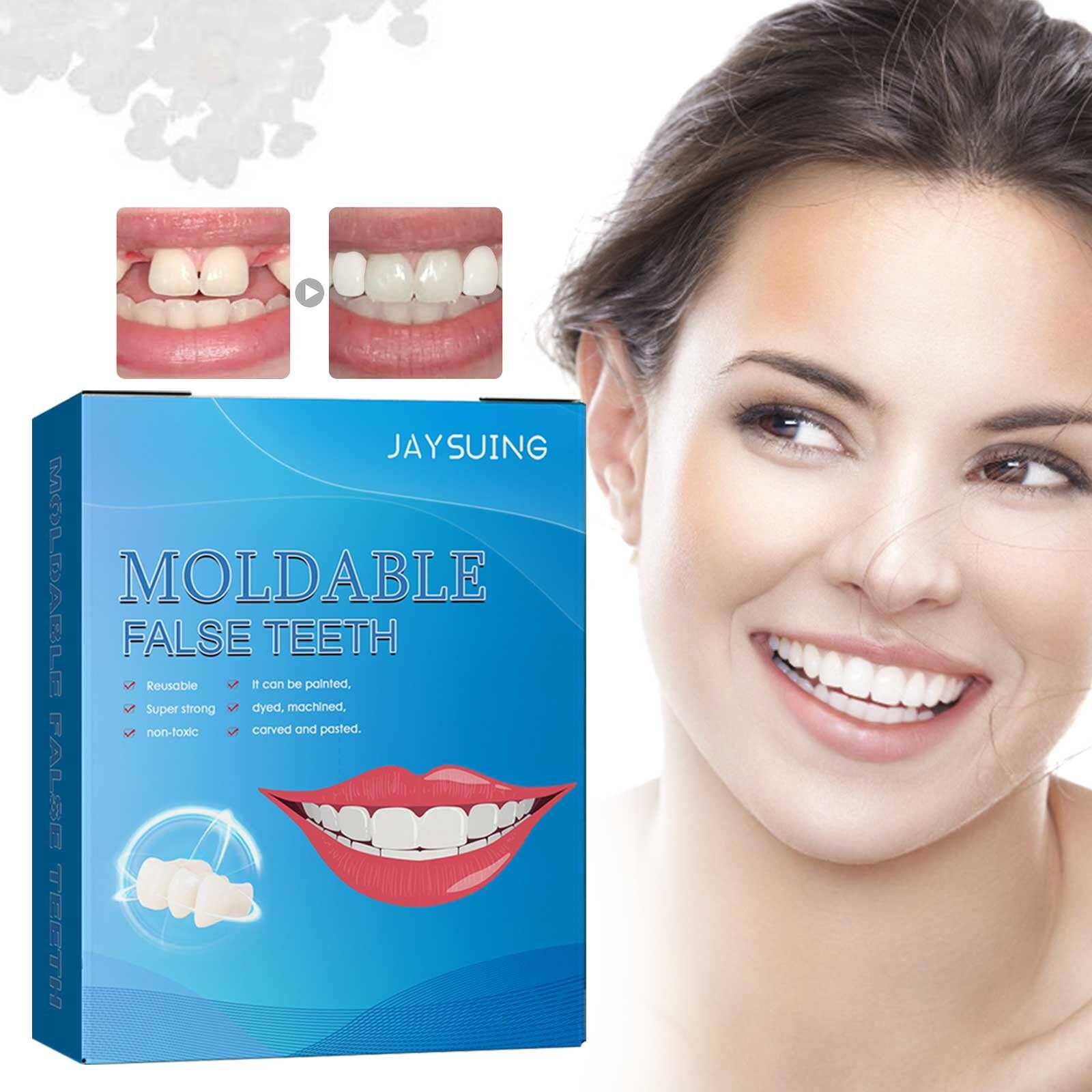 Plastic Teeth Glue Makeup Dentures Modified Temporary Filling Teeth ...