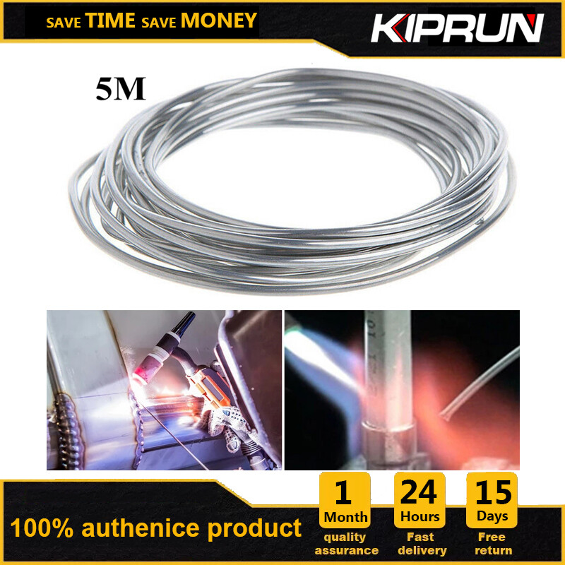 KIPRUN 2.0mm Universal Copper Aluminum Brass Brazing Welding Rods, Fux-cored Electrodes Welding Rods Easy Melt Weld Wire for Steel Copper Aluminum Iron Refrigerator Weld