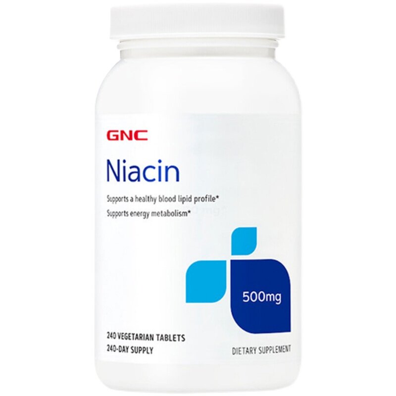 American GNC niacin vitamin B3 tablets niacinamide 500mg 240 