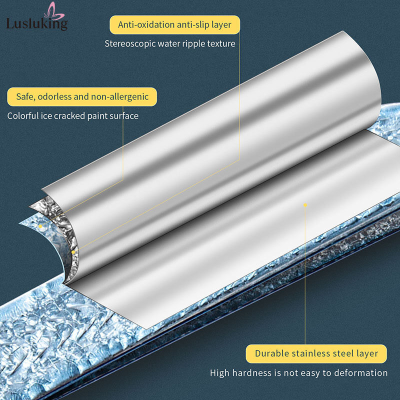 Eyelash Extension Tweezers With Cracked Ice Pattern Tweezers