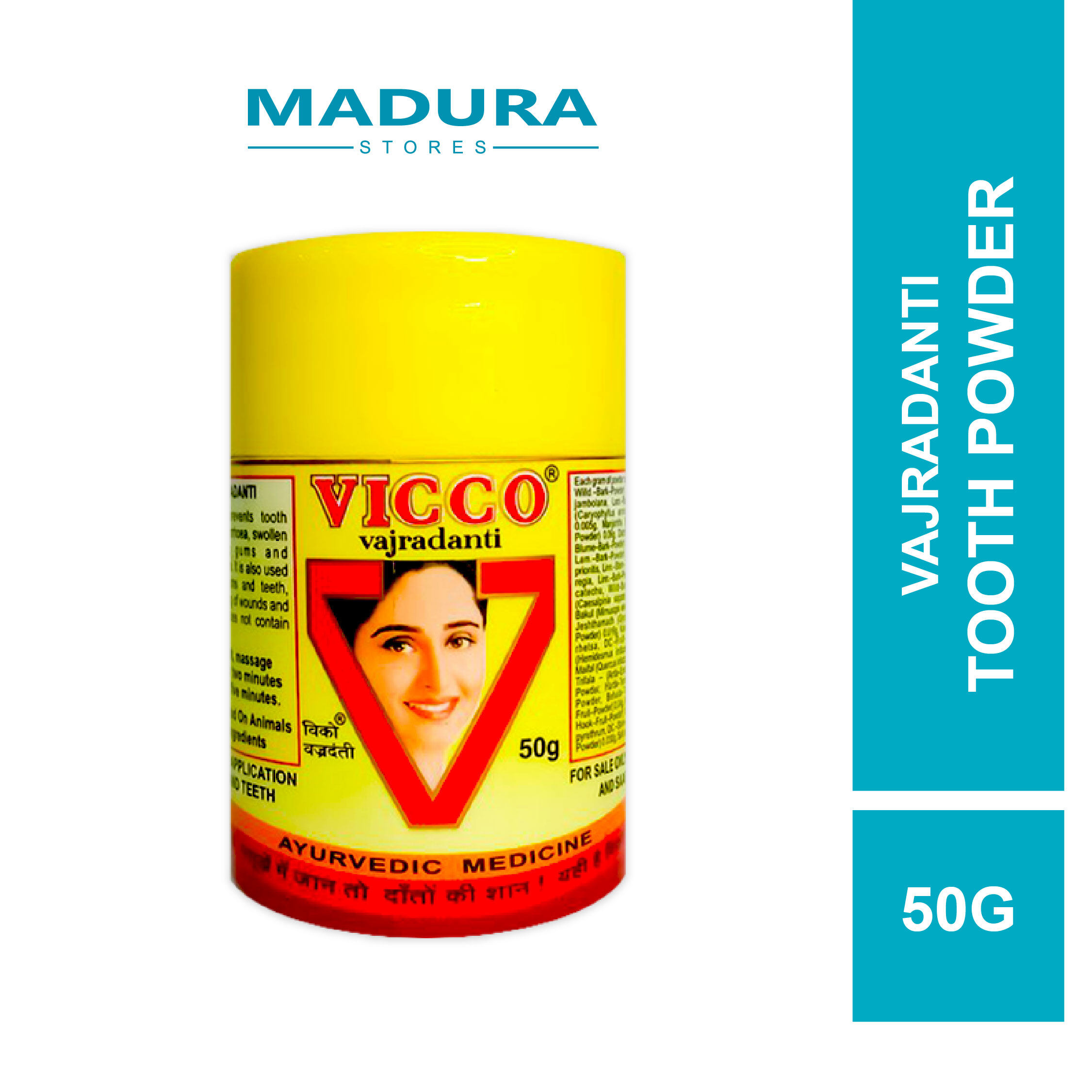 vicco vajradanti powder 50g