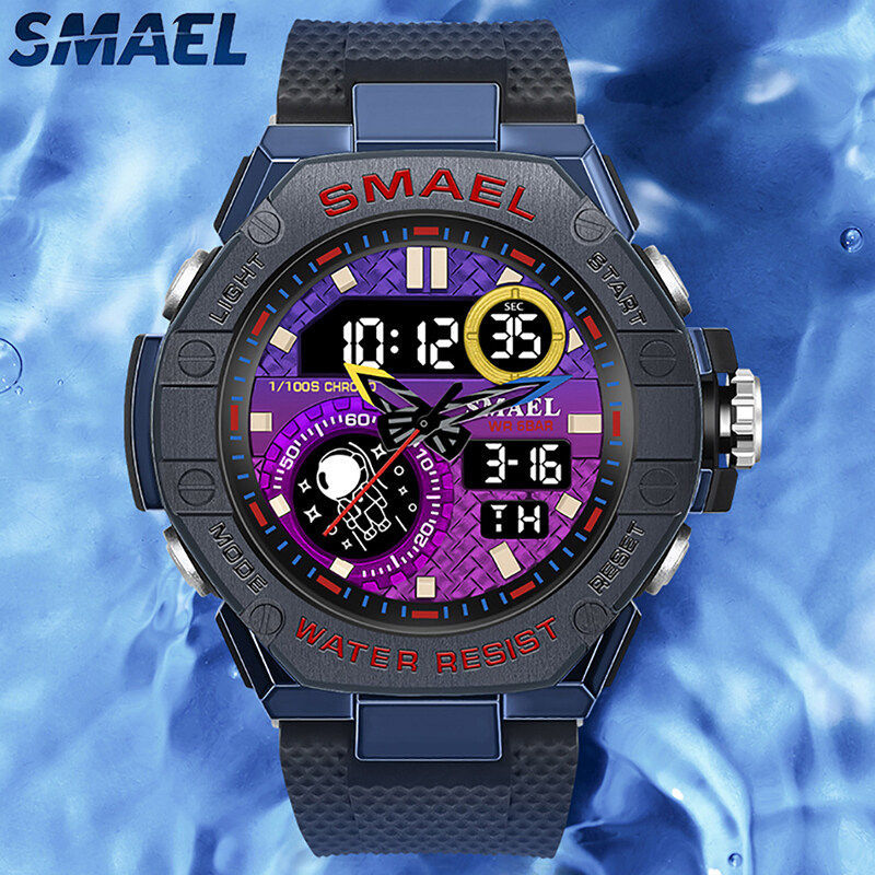 Men s Watches SMAEL Brand Fashion Military Waterproof Casual Sport Men Watch Original Light Date Display Alarm Stopwatch 8068 Lazada PH