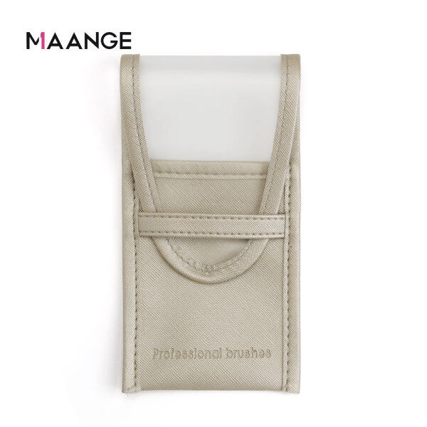 Túi đựng cọ trang điểm MAANGE bằng da PU kích thước 18x9.2x2cm - INTL giá rẻ