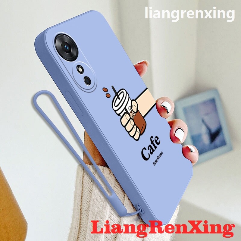 ốp lưng Vỏ bọc mềm OPPO A17 OPPO A17K 5G 2022 vỏ điện thoại bảo vệ Silicone lỏng vỏ Cản Sốc chống sốc mịn thiết kế mới ytsnkf02 đẹp viền vuông cute