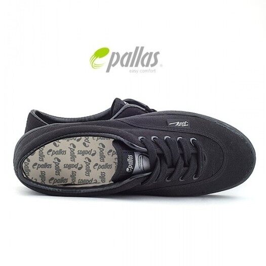 PALLAS JAZZ LO CUT SHOE LACE 7328 BLACK SHOES SCHOOL SHOES KASUT SEKOLAH PALLAS JAZZ KASUT HITAM PALLAS Lazada
