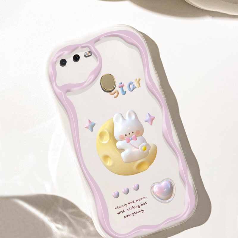 Callfire 2023 mới dễ thương Ốp điện thoại cho OPPO A7 A5S A12 a11k F9 F9 Pro Vỏ với bảo vệ máy ảnh thiết kế mới trường hợp trong suốt