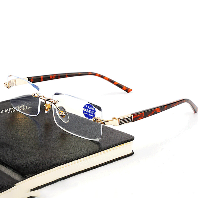 PTQ Reading Glass for Women Anti-blue Light Reading Glasses Fashion Cutting Edge Reading Glasses