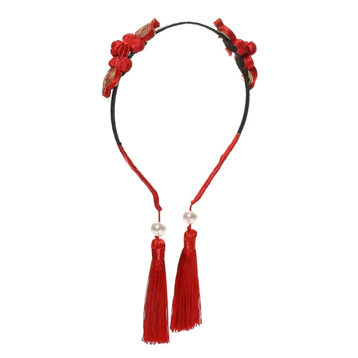 Fashion Chinese Style Retro Headband Tassel Lovely Handmade Hair