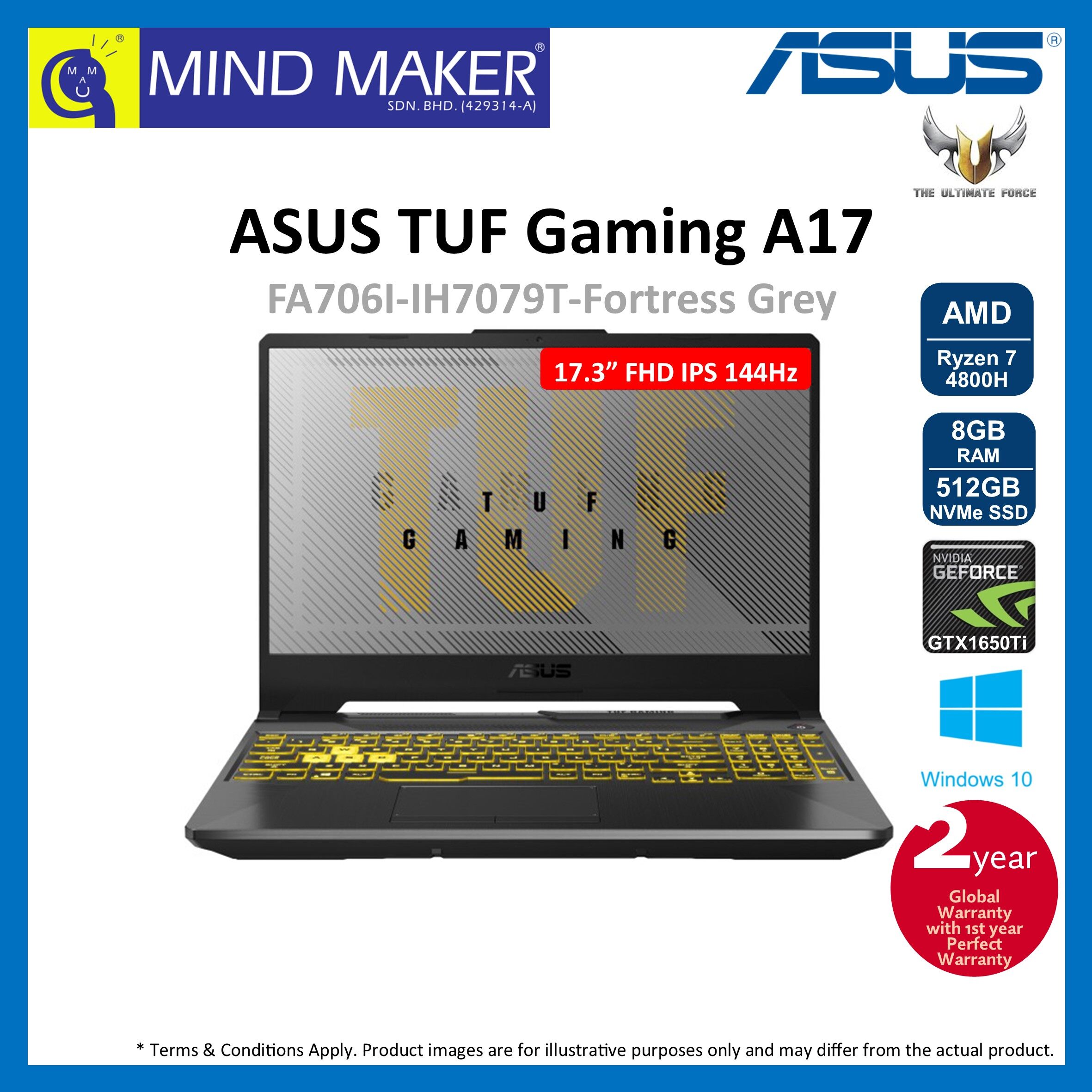 ASUS TUF Gaming FX505DV Price in Malaysia & Specs - RM4299 | TechNave