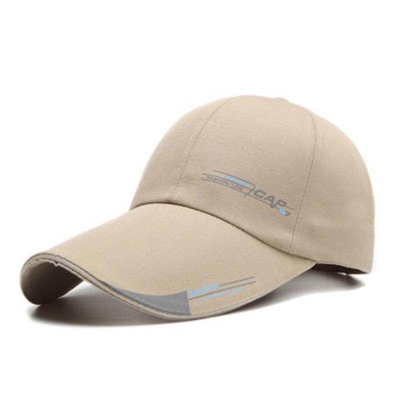 Men Sports Cap For Outdoor Baseball Cap Long Visor Brim Shade Sun Hat