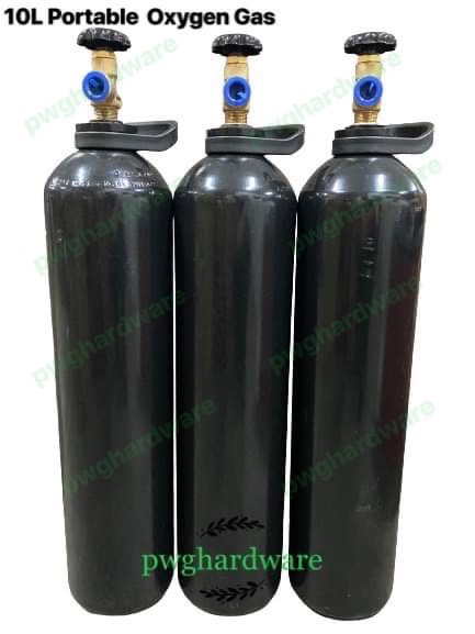O2 Oxygen 10l Welding Cutting Portable Gas Fish Aquarium Use Oxygen Mini Oxygen Gas Tong Oksigen Gas Lazada