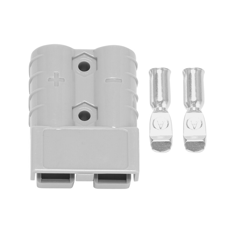 For anderson style plug connectors 50a 600v 6-12awg ac/dc power tool for 6awg plated solid terminals plugs