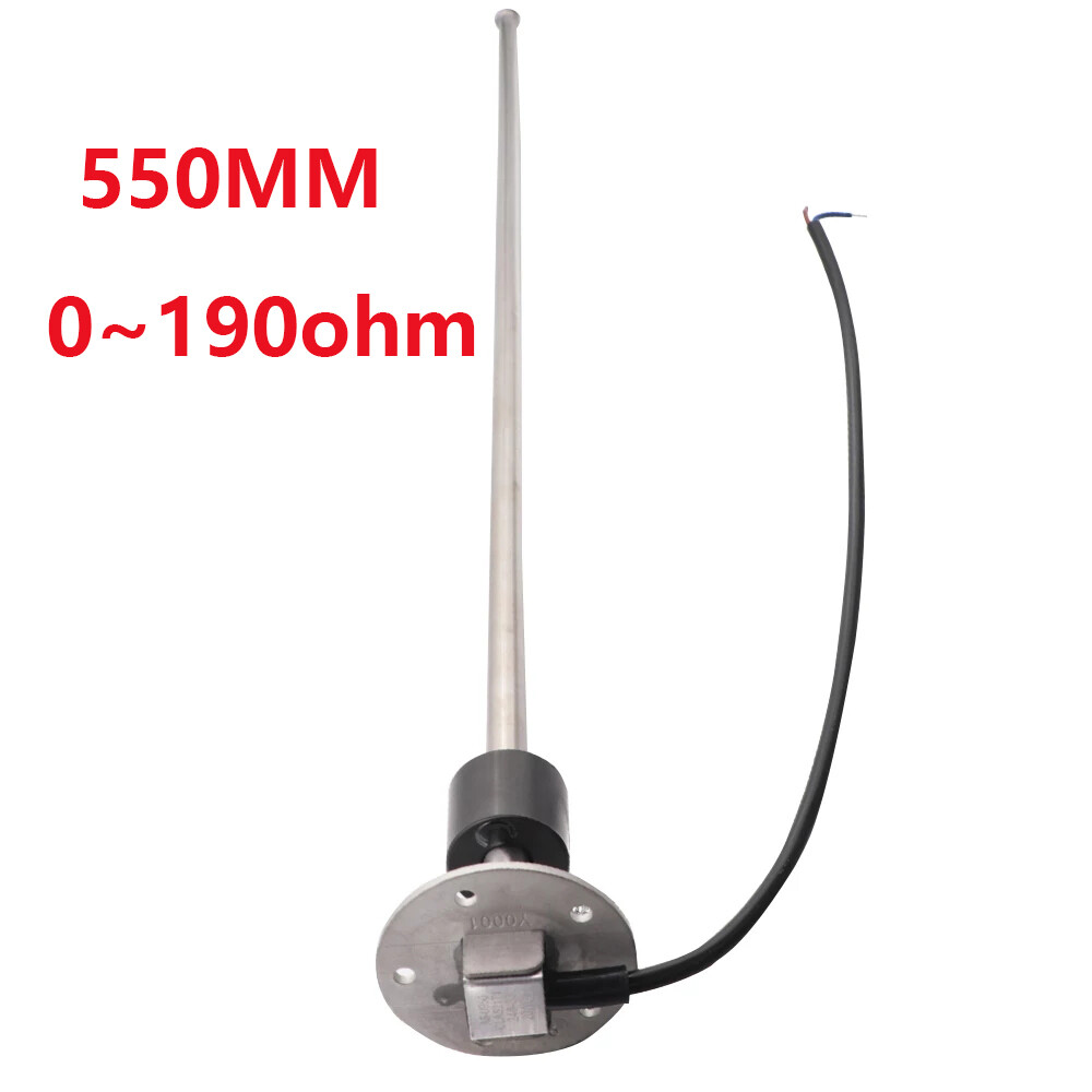 Fuel level sensor 550mm sensor 0~190/240 ~ 33 ohm fuel & water level sensor for motorcycle boat car
