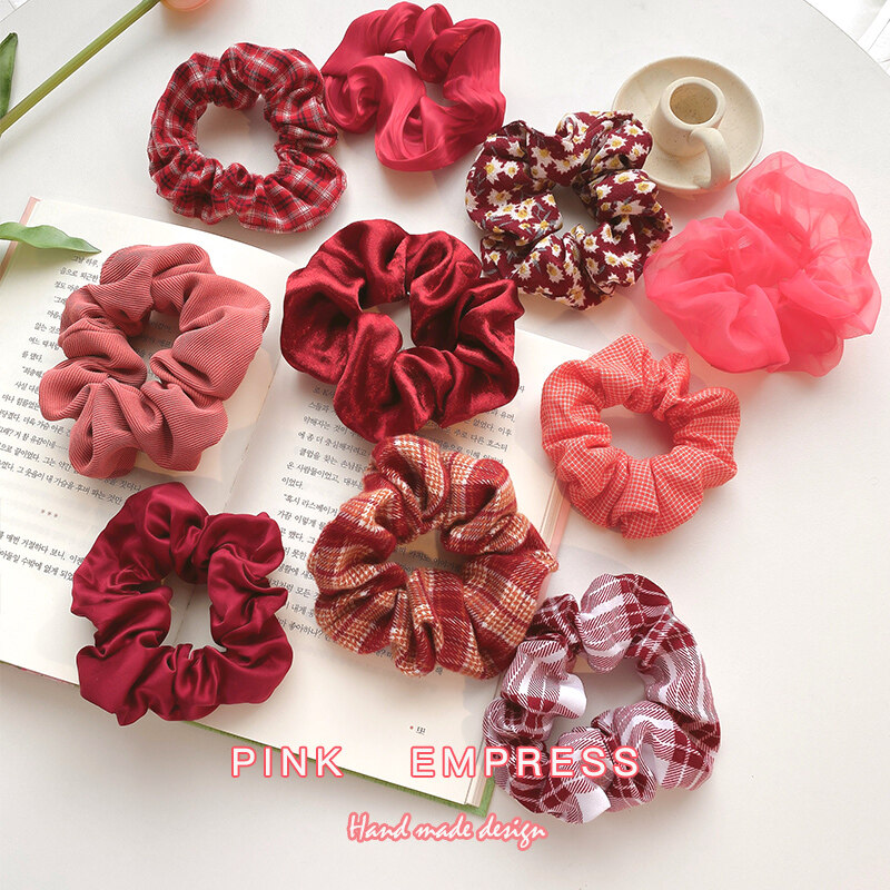 Korean Style Stretch Silk Fabric Hair Bands