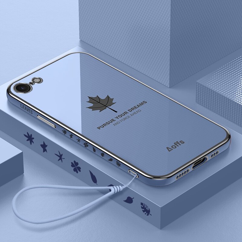 Ốp Lưng Iphone 8 Ốp Lưng IPhone 7 Plus Ốp Lưng IPhone 8 PLUS IPhone 6 6S Plus Ốp Lưng Điện Thoại IPhone SE2 Edge Maple Leaf Fy
