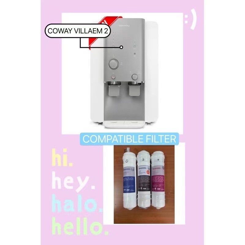 Water Purifier Korea OEM Coway Mach/Villaem/Villaem 2 UF System Water Filter / Dispenser
