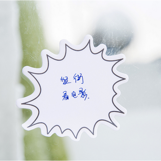 Random 1 Pc Cute Sticky Notes Pad Simple Memo Sticky Note Office Memo Guest Book
