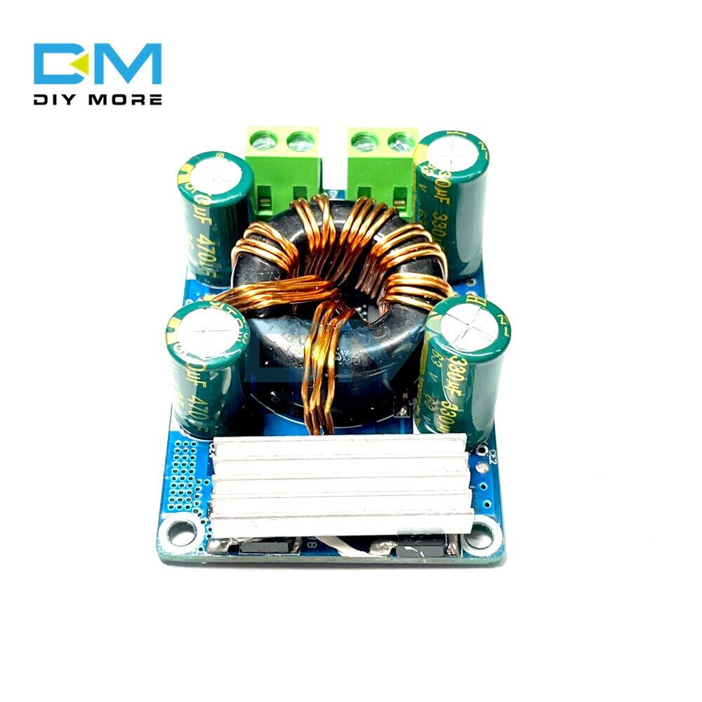 diymore Mô Đun Cấp Nguồn Chuyển Mạch Bộ Chỉnh Lưu Đồng Bộ 12V Sang 3.3V 5V 15A Mô Đun Điện Áp Không Đổi Giảm Bước Không Cách Ly