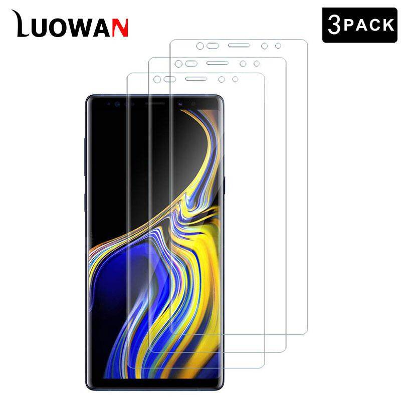 LUOWAN 3 Pack For Samsung Galaxy Note 9 PET Screen Protector HD Full Coverage-Clear
