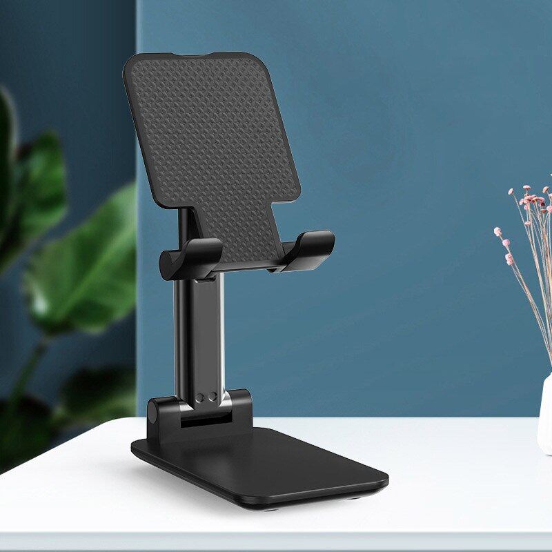 Điện thoại di động giá đỡ điện thoại máy tính để bàn lười biếng cạnh giường ngủ phổ hỗ trợ đứng cho điện thoại di động có thể gập lại và cẩu đa chức năng Kính thiên văn