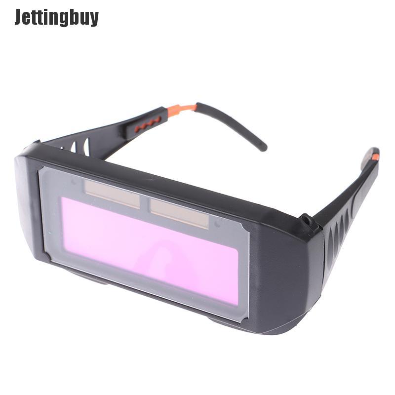[Jettingbuy] Auto Darkening Welding Helmet Automatic Light Change Goggle Glasses