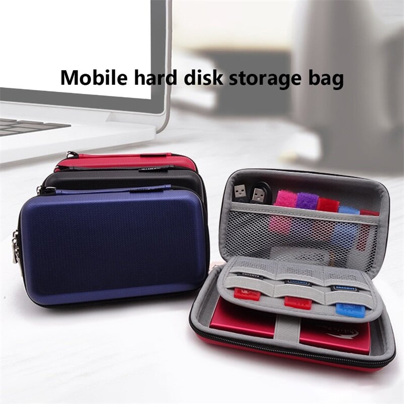 BlueWow Túi Đựng Tai Nghe Chơi Game Màu Đen Túi Đựng Đồ Hình Vuông Hộp Đựng Tai Nghe Bluetooth S07 Túi Bảo Vệ Túi Du Lịch Hộp Đựng Tai Nghe
